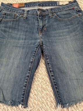Levi's Blue Denim Cutoff Women's Shorts 8R low rise